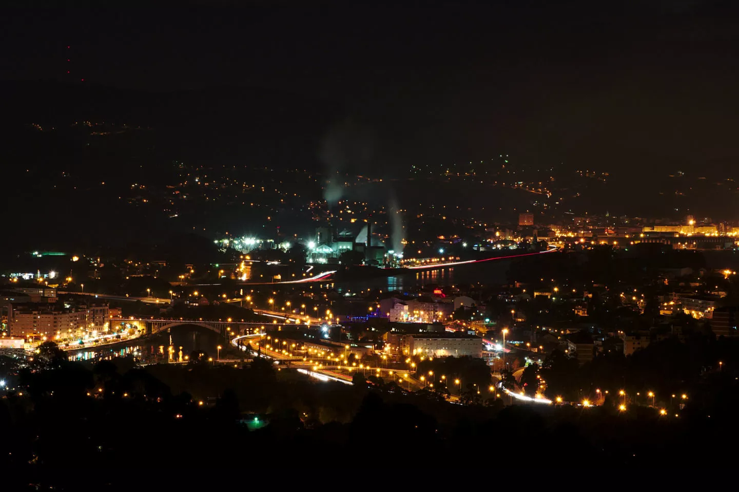 Pontevedra - Vista Nocturna